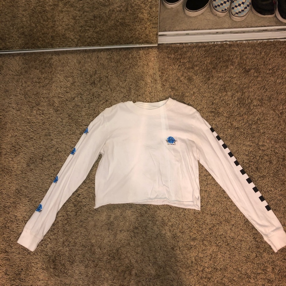Vans Flower Crop too long sleeve